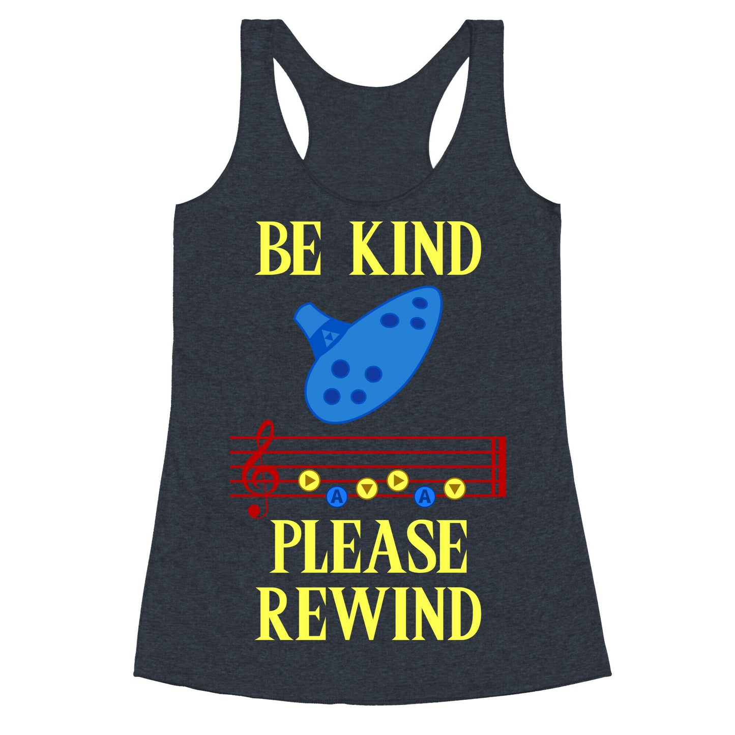 Be Kind, Please Rewind Racerback Tank