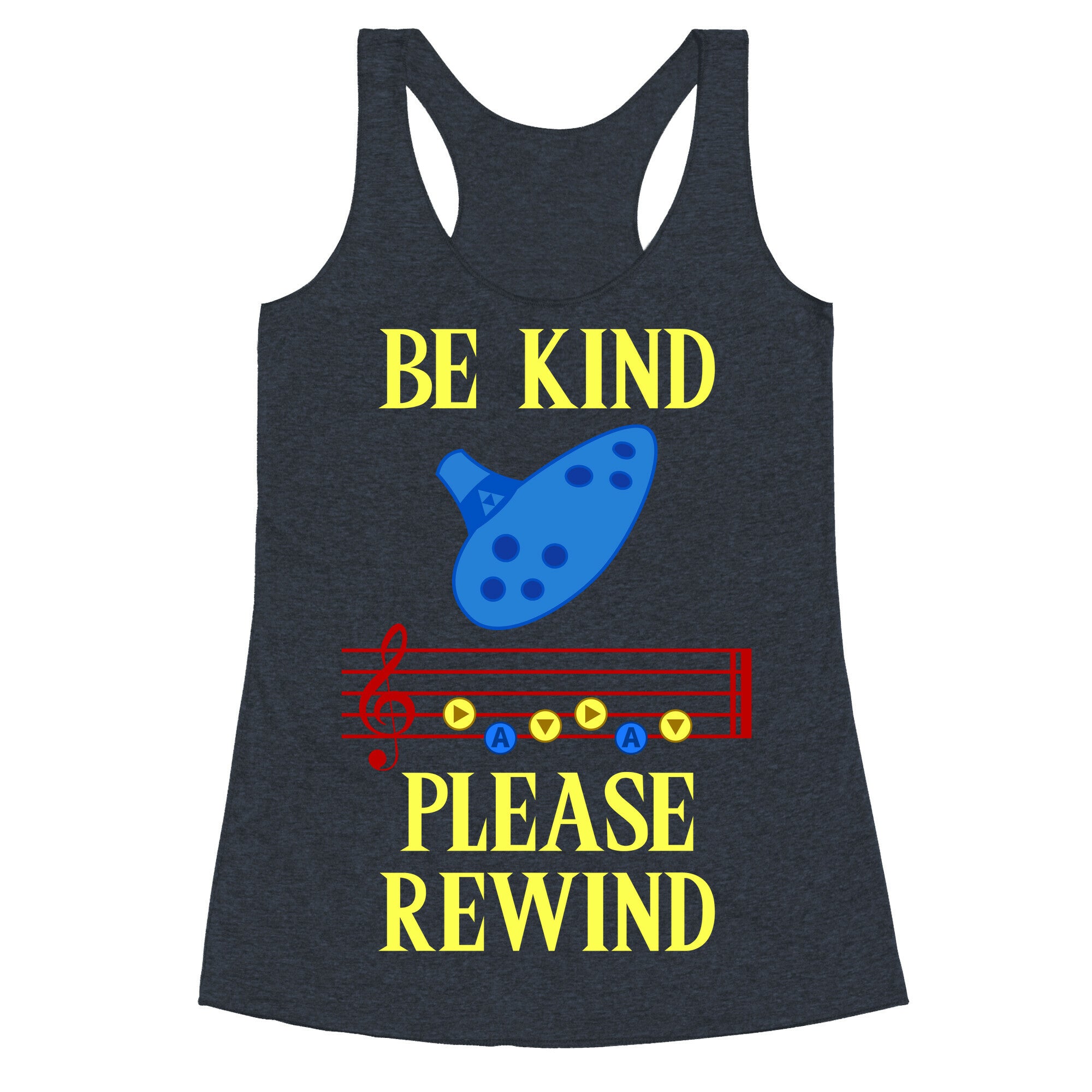 Be Kind, Please Rewind Racerback Tank