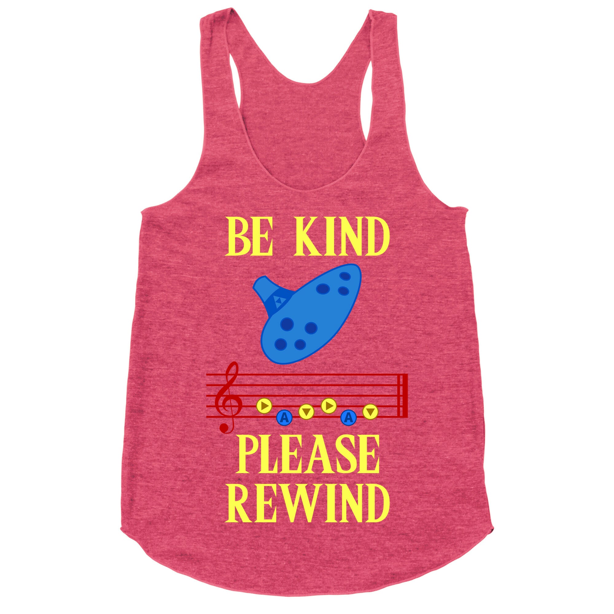 Be Kind, Please Rewind Racerback Tank