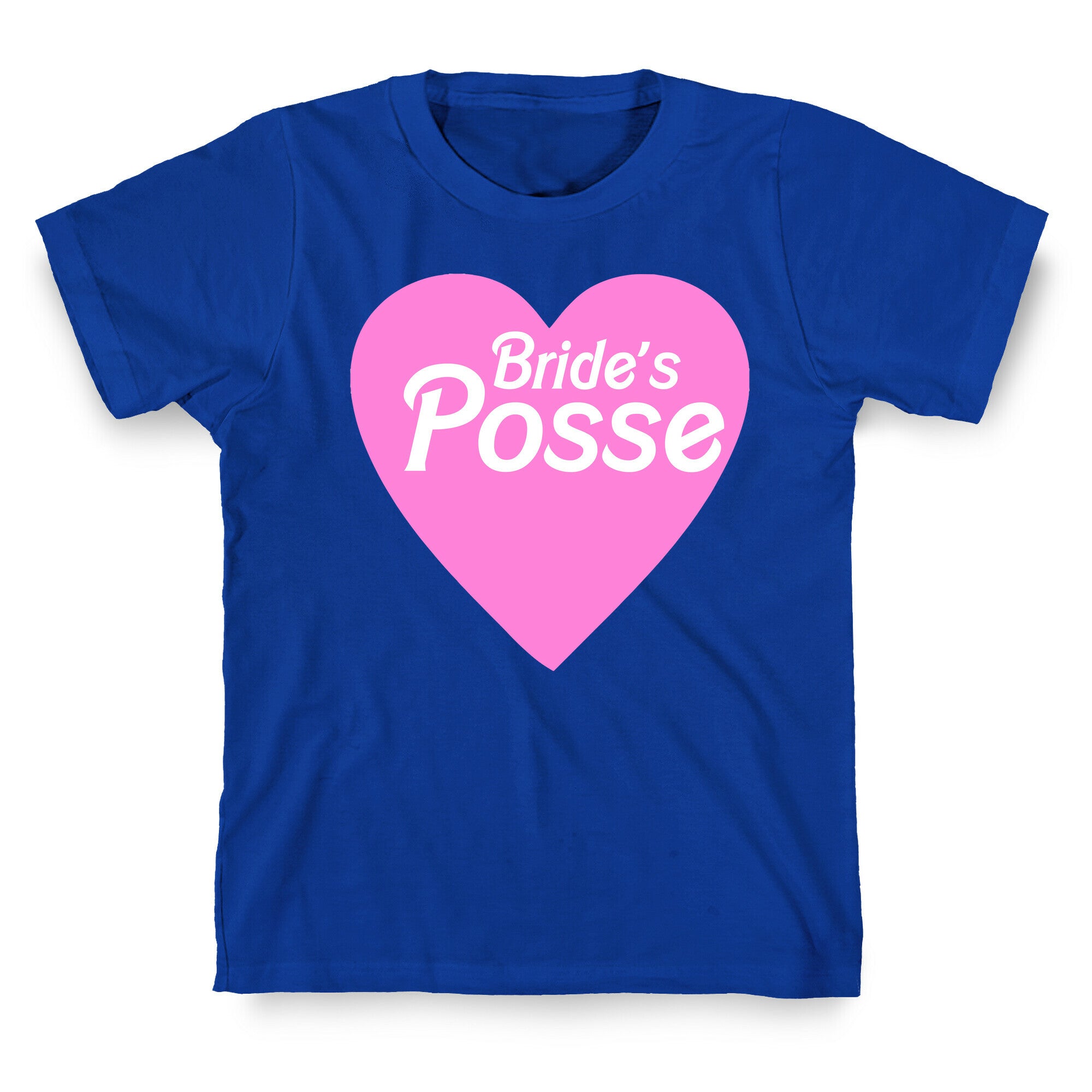 Bride's Posse Heart T-Shirt