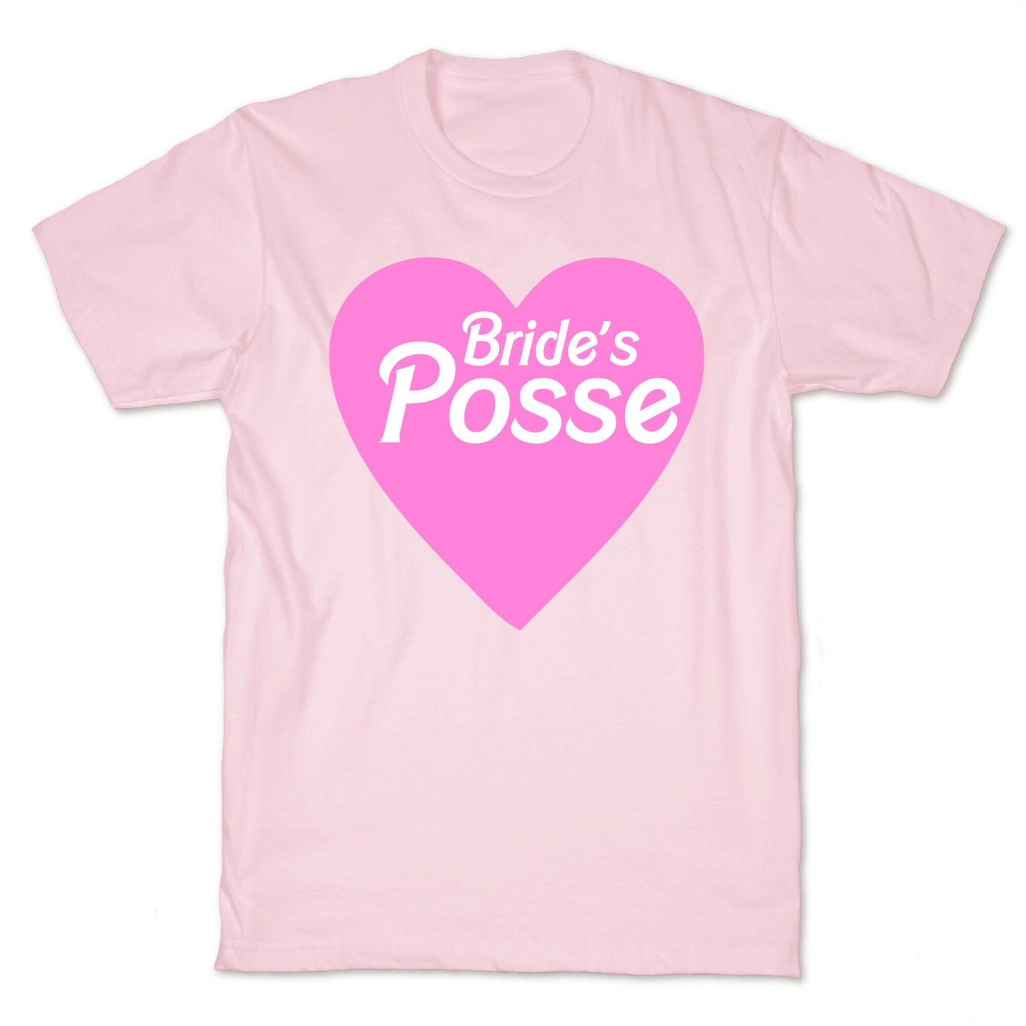 Bride's Posse Heart T-Shirt