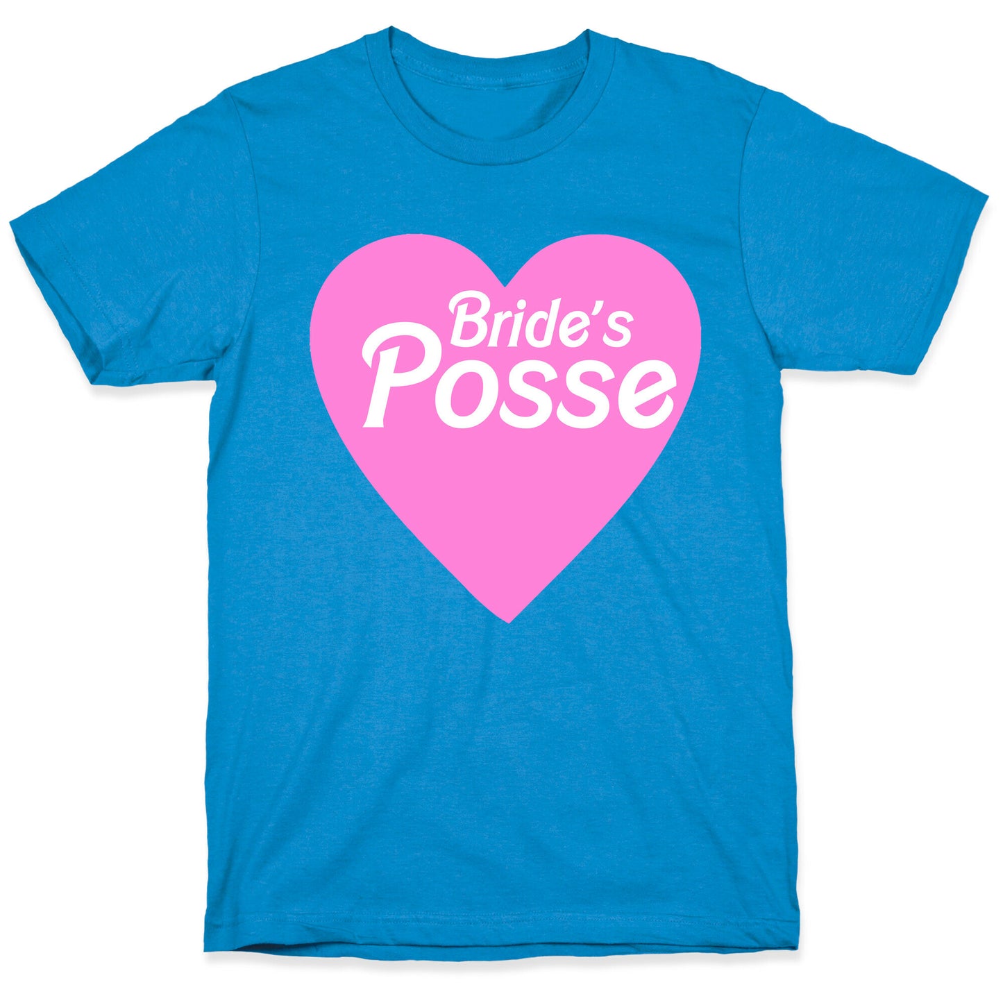 Bride's Posse Heart T-Shirt