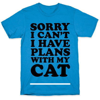 Cat Plans T-Shirt