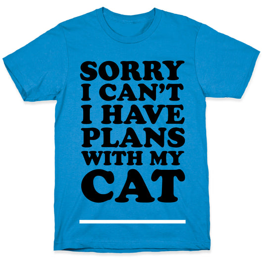 Cat Plans T-Shirt