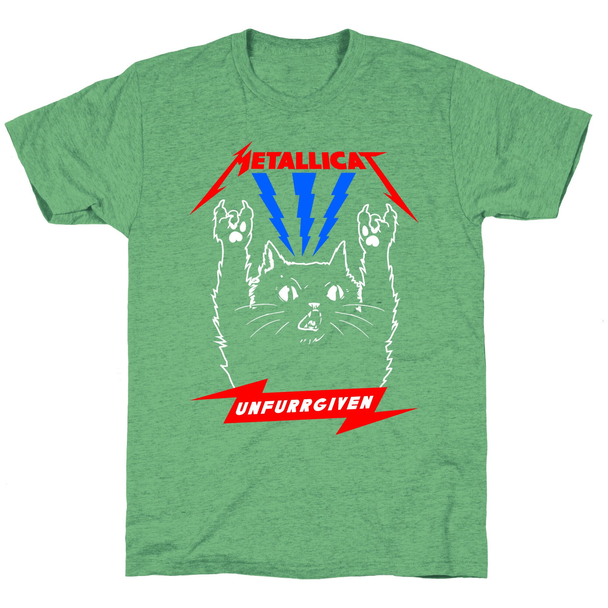 Metallicat Unfurrgiven Darkness Edition Unisex Triblend Tee