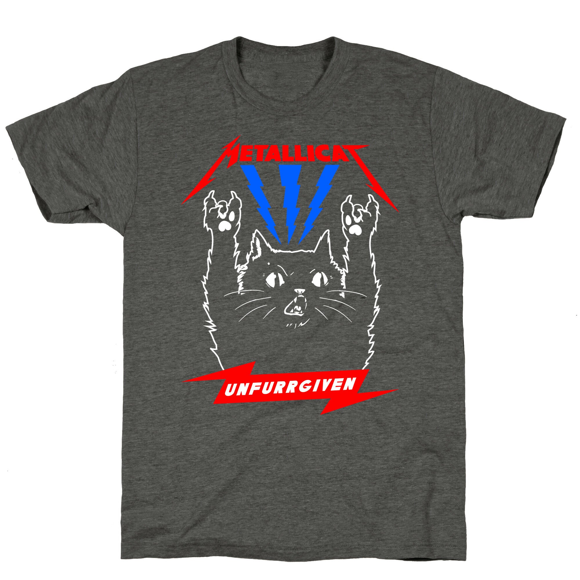 Metallicat Unfurrgiven Darkness Edition Unisex Triblend Tee