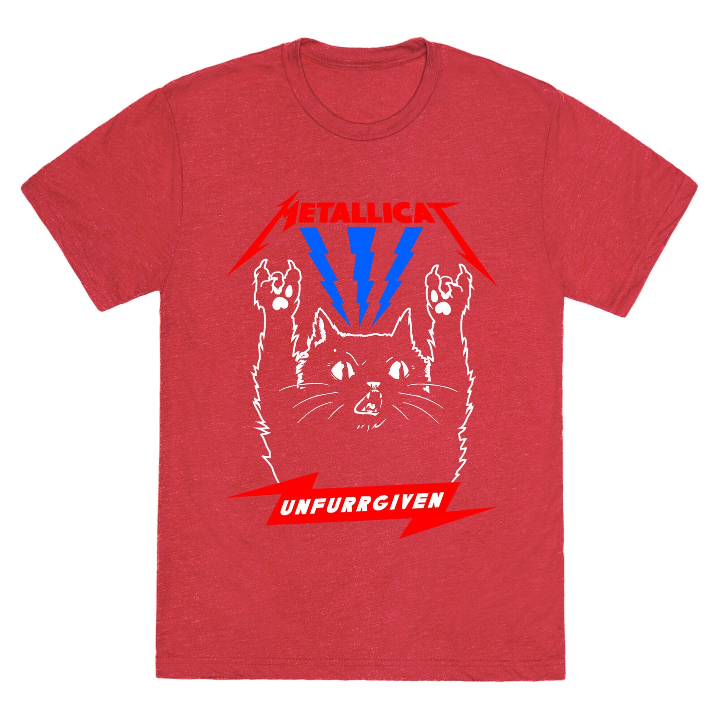Metallicat Unfurrgiven Darkness Edition Unisex Triblend Tee