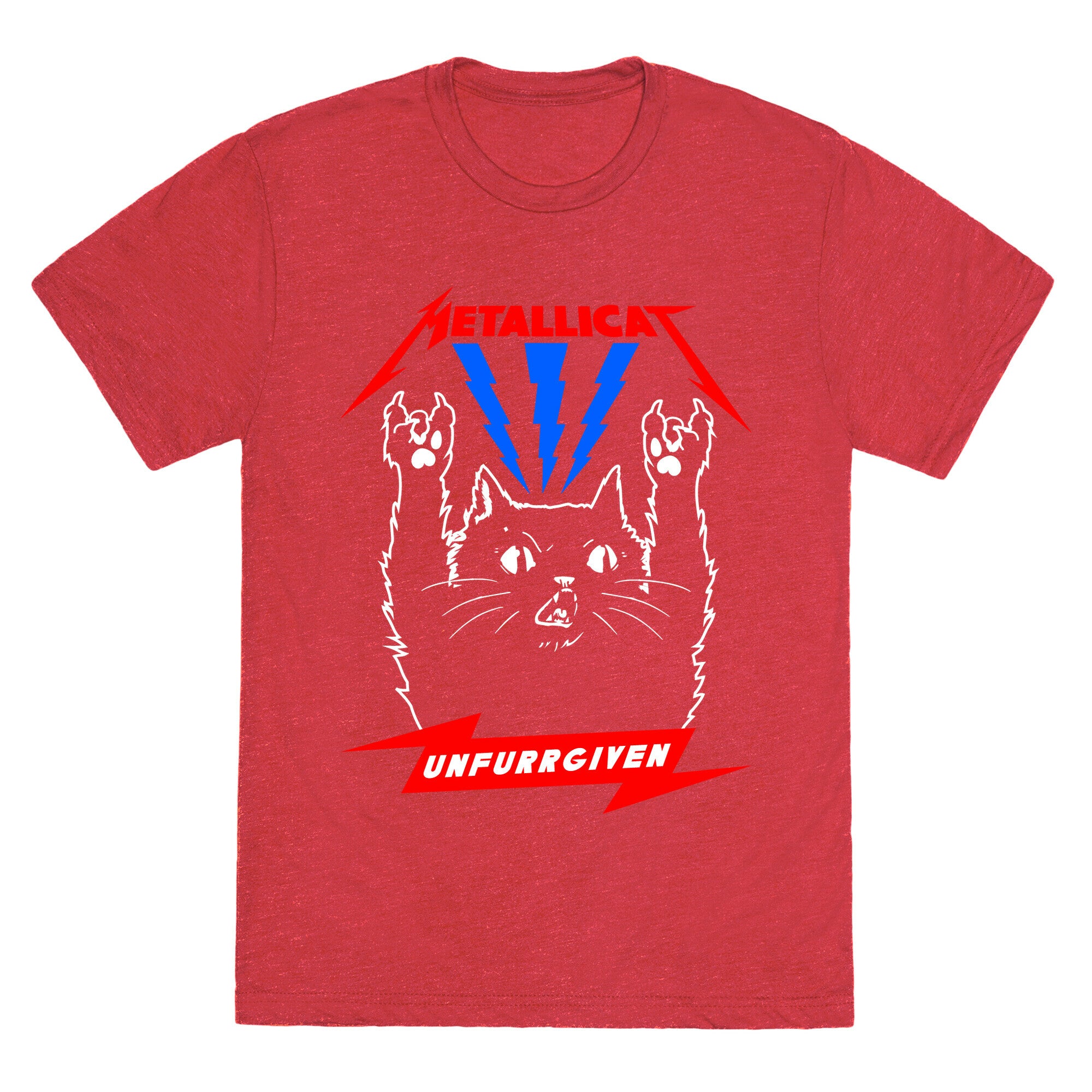 Metallicat Unfurrgiven Darkness Edition Unisex Triblend Tee