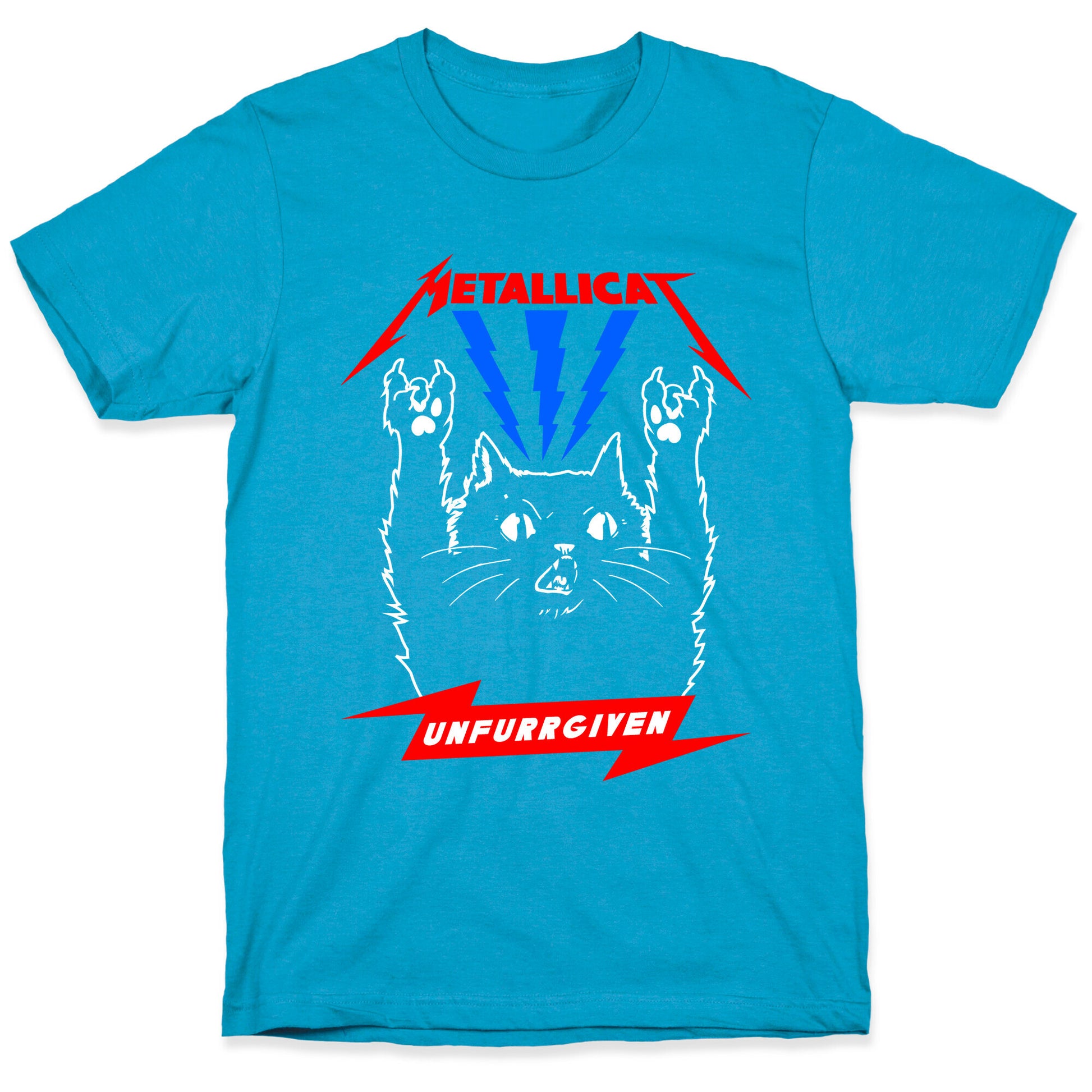 Metallicat Unfurrgiven Darkness Edition Unisex Triblend Tee