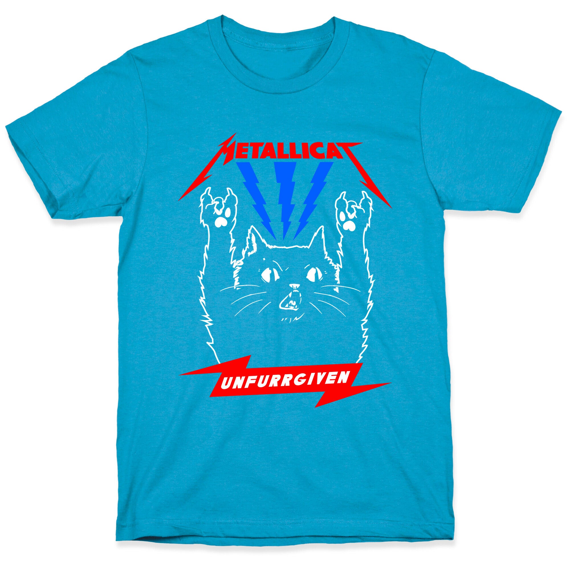 Metallicat Unfurrgiven Darkness Edition Unisex Triblend Tee