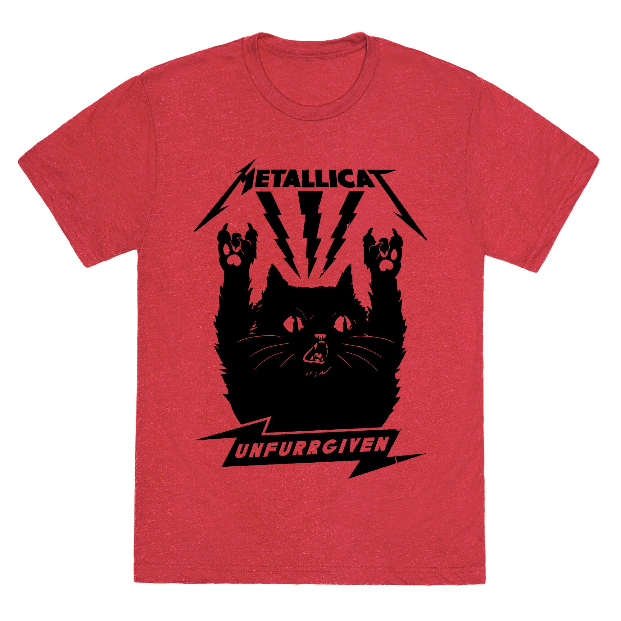 Metallicat Unfurrgiven Black Edition Unisex Triblend Tee