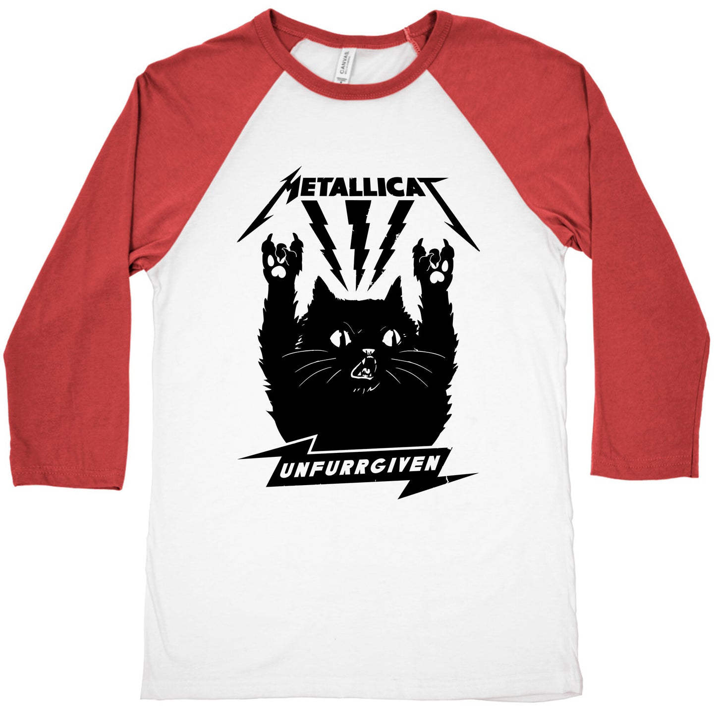 Metallicat Unfurrgiven Black Edition Baseball Tee