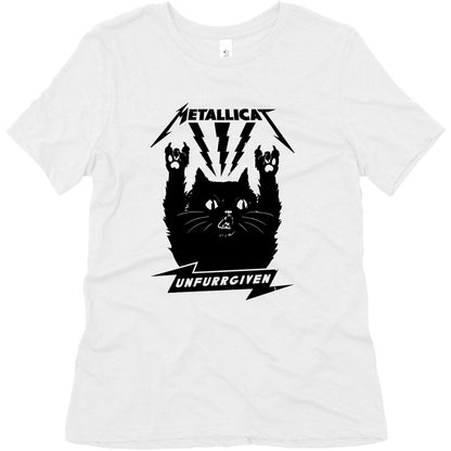 Metallicat Unfurrgiven Black Edition Women's Triblend Tee