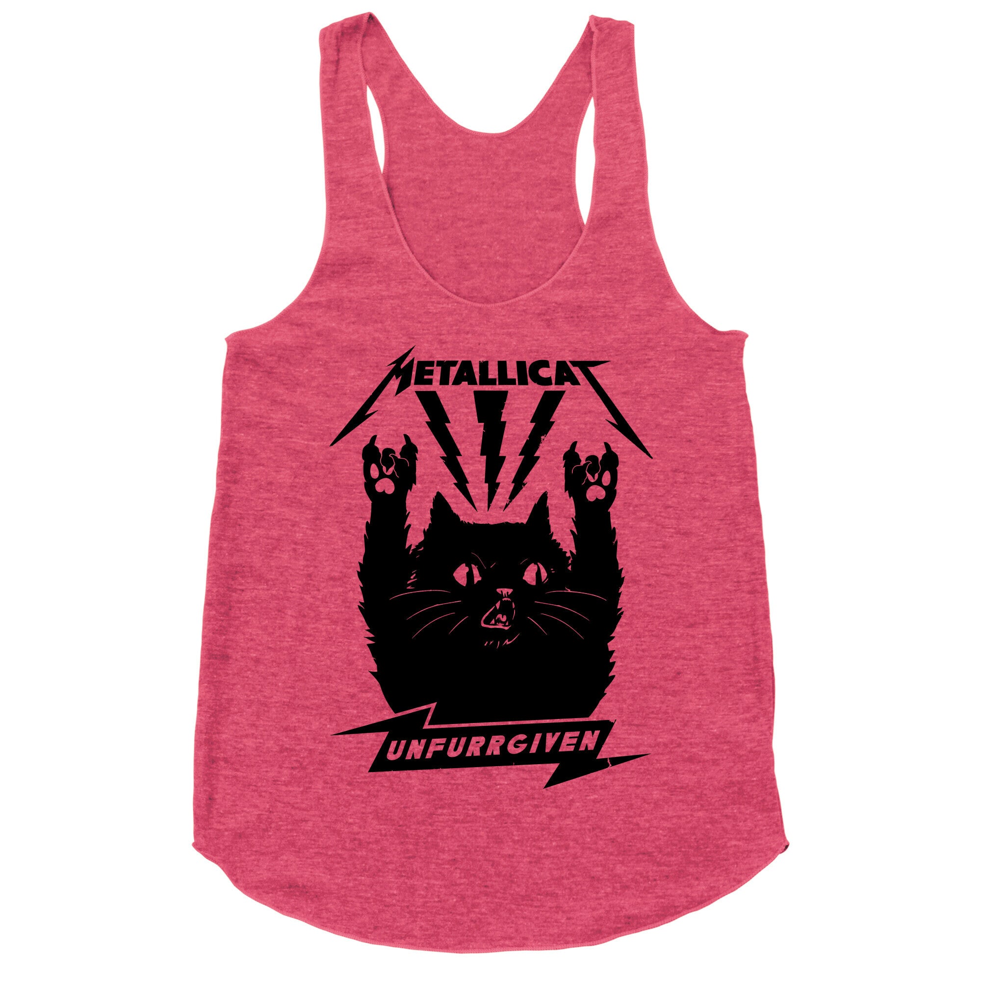 Metallicat Unfurrgiven Black Edition Racerback Tank