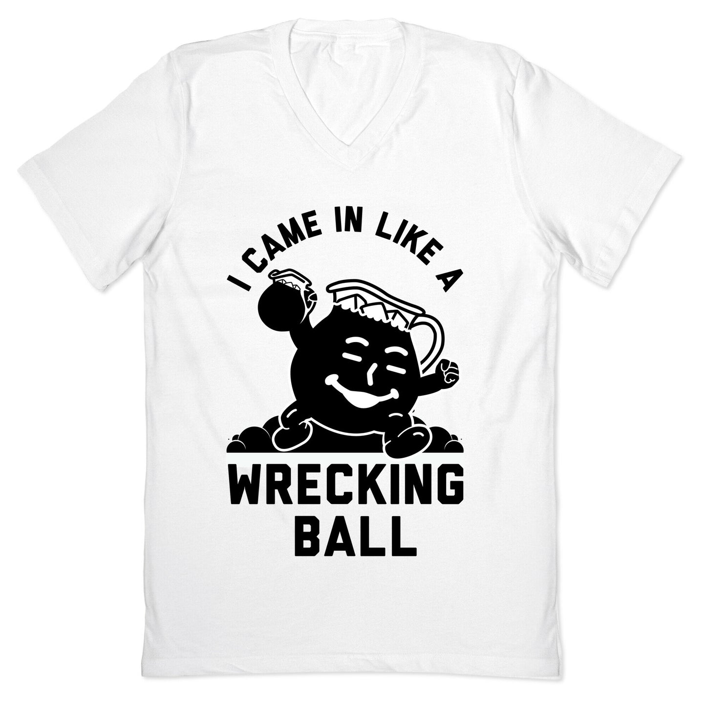 I Came In Like a Wrecking Ball V-Neck