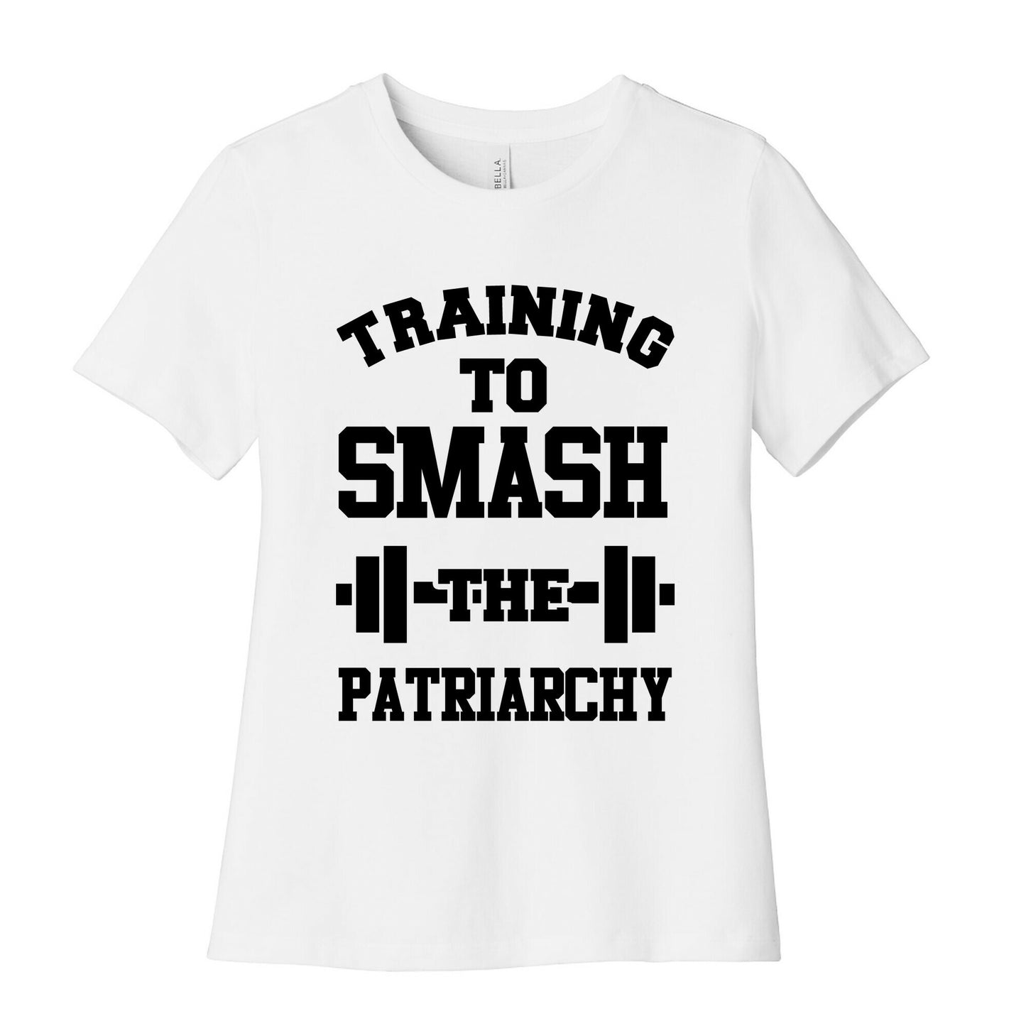 Training to Smash the Patriarchy Women's Cotton Tee