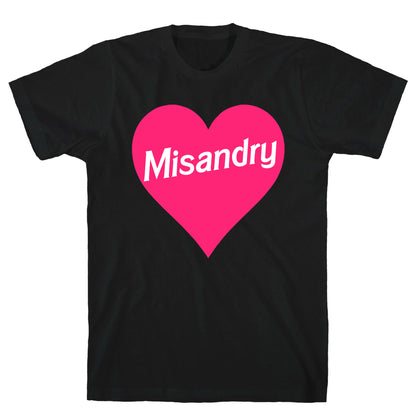 Misandry Heart T-Shirt