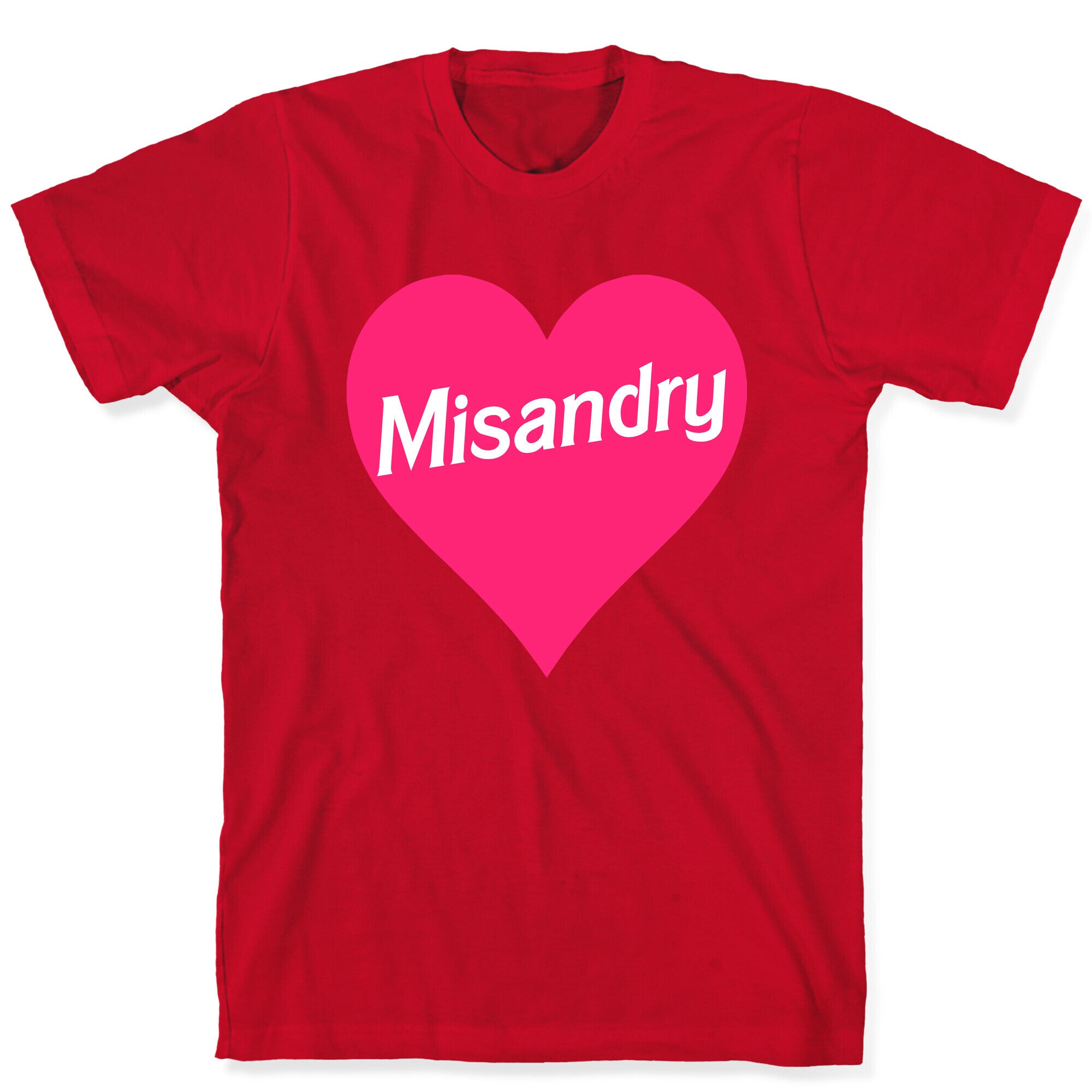 Misandry Heart T-Shirt