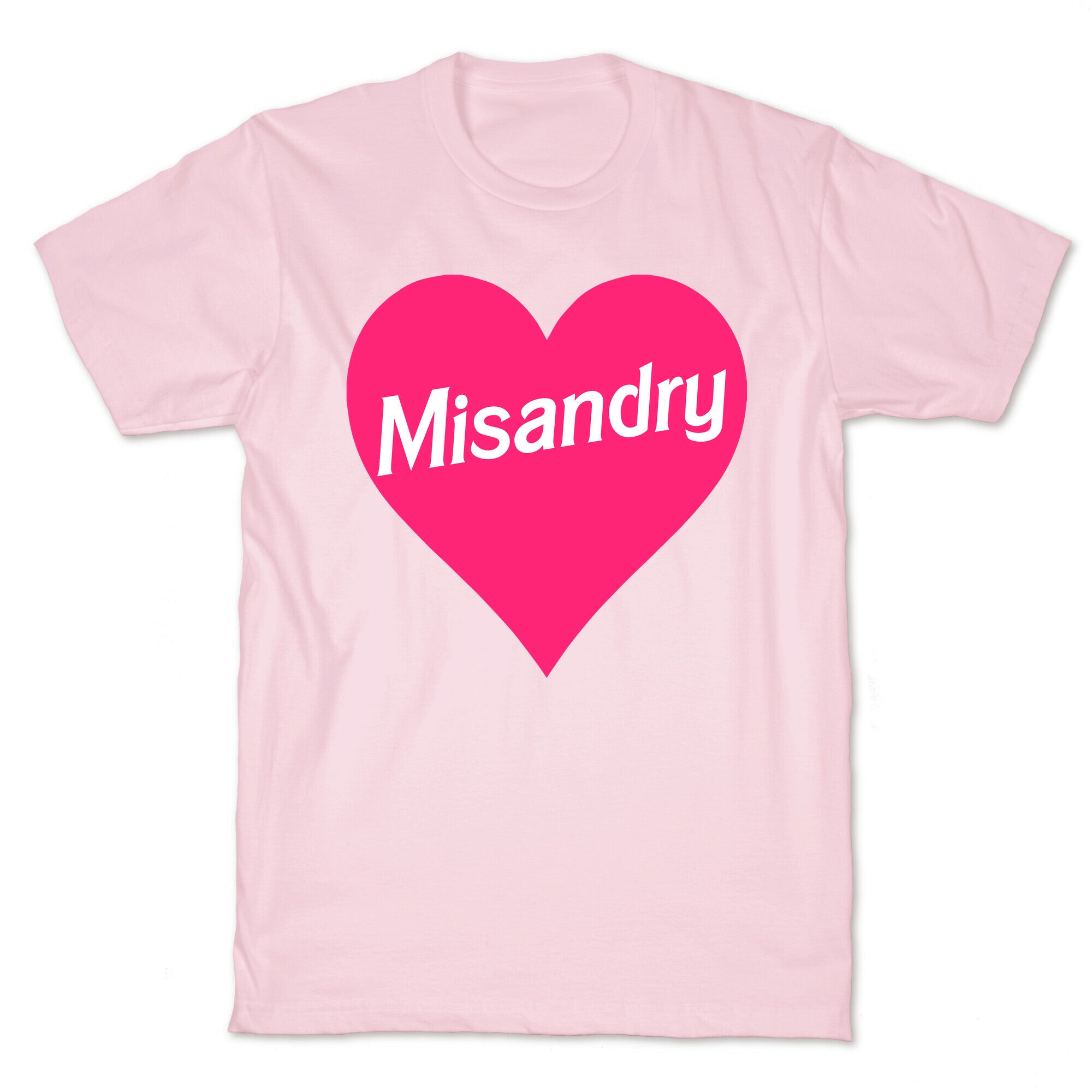 Misandry Heart T-Shirt