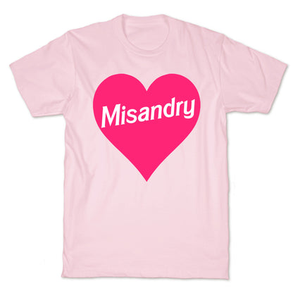 Misandry Heart T-Shirt