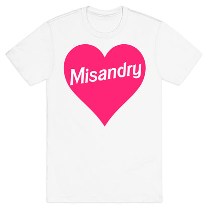 Misandry Heart T-Shirt