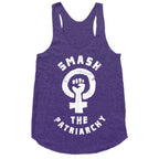 Smash The Patriarchy Racerback Tank