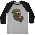 Dank Sloth Baseball Tee