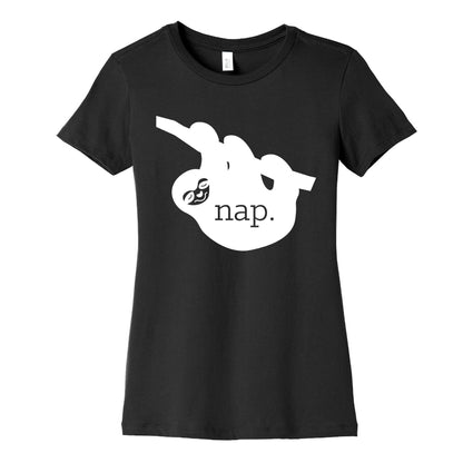 Sloth Nap Women's Cotton Tee