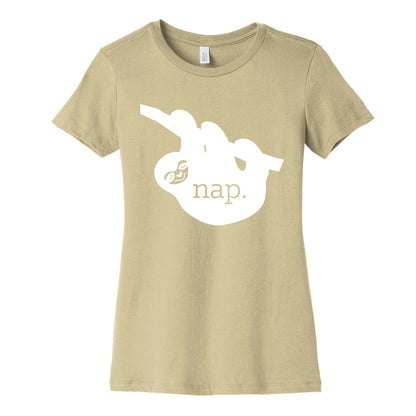 Sloth Nap Women's Cotton Tee