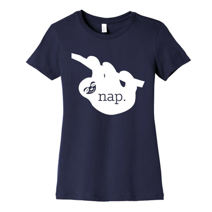 Sloth Nap Women's Cotton Tee