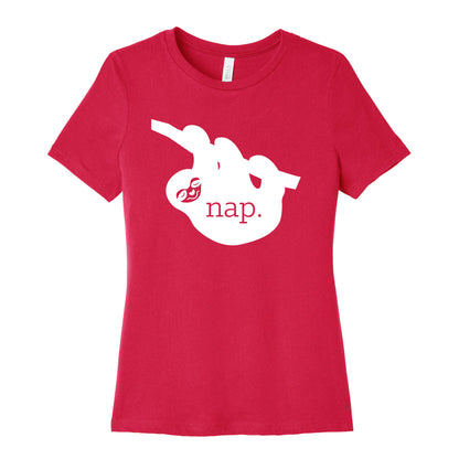 Sloth Nap Women's Cotton Tee