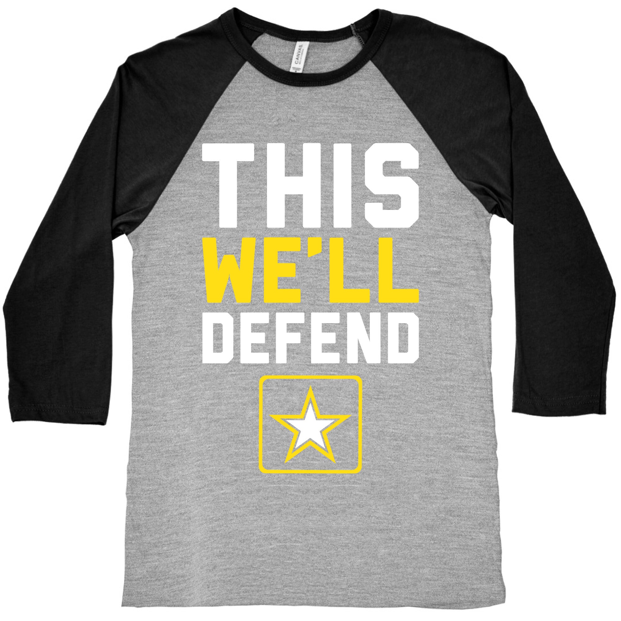 This We'll Defend Baseball Tee