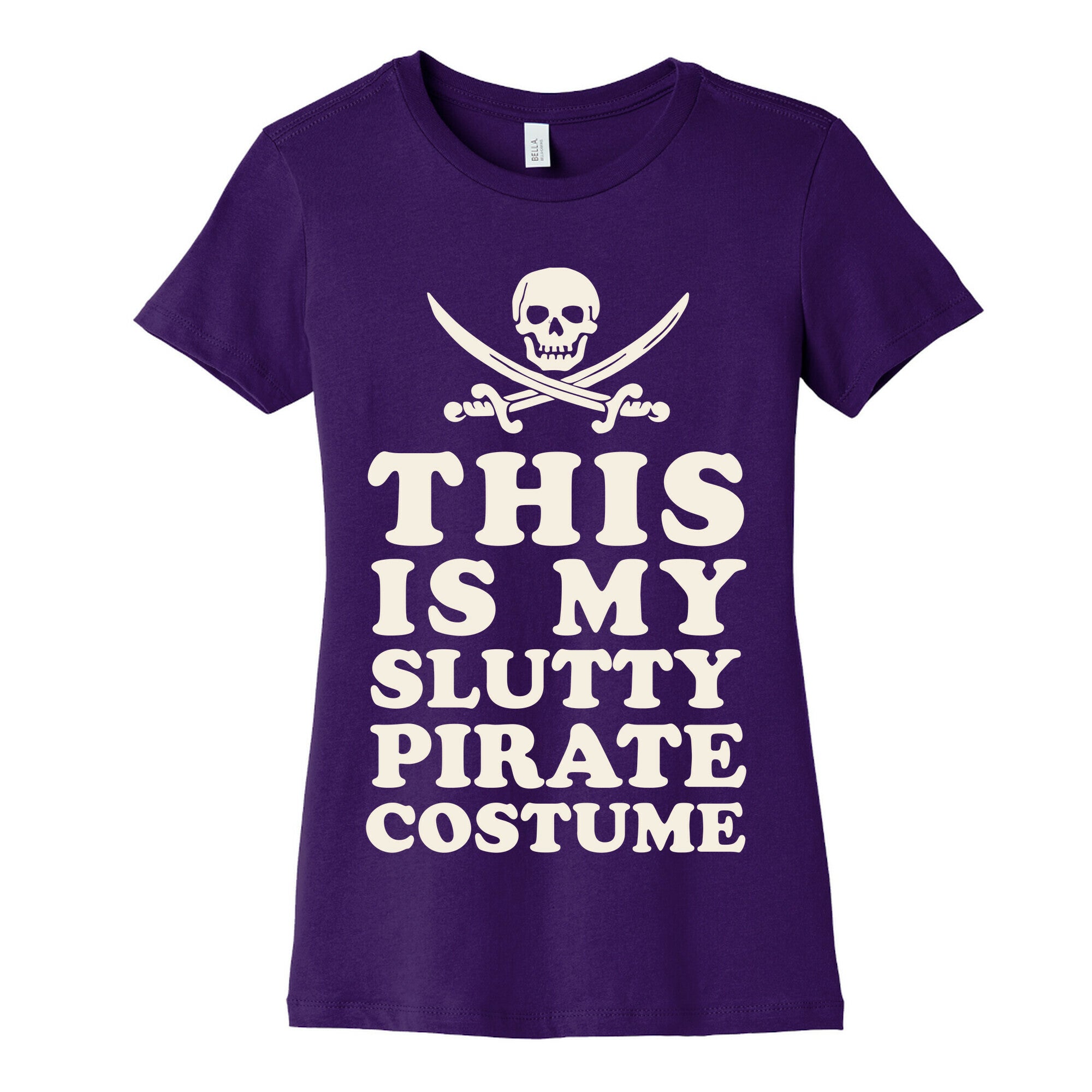 This is My Slutty Pirate Costume Women's Cotton Tee