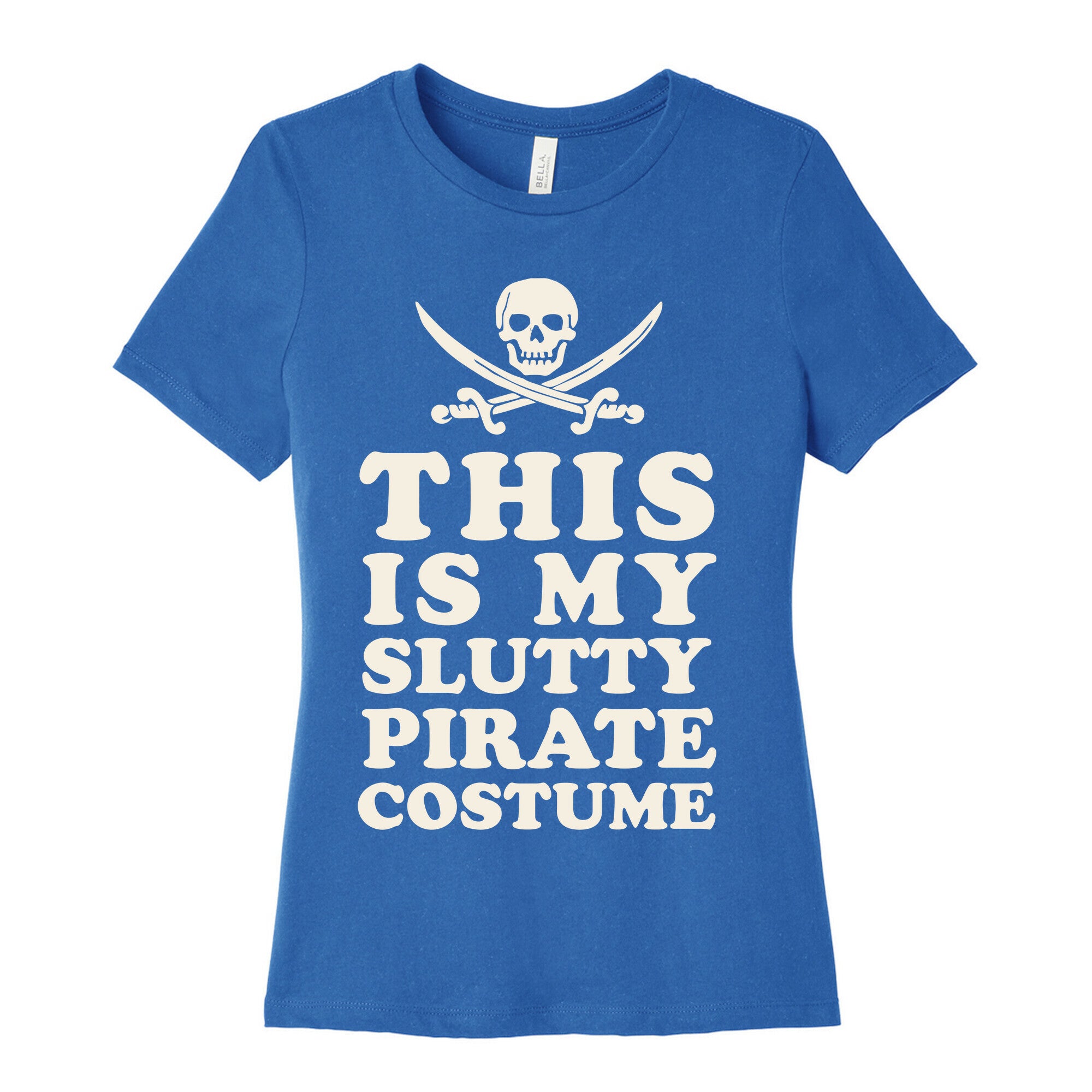 This is My Slutty Pirate Costume Women's Cotton Tee
