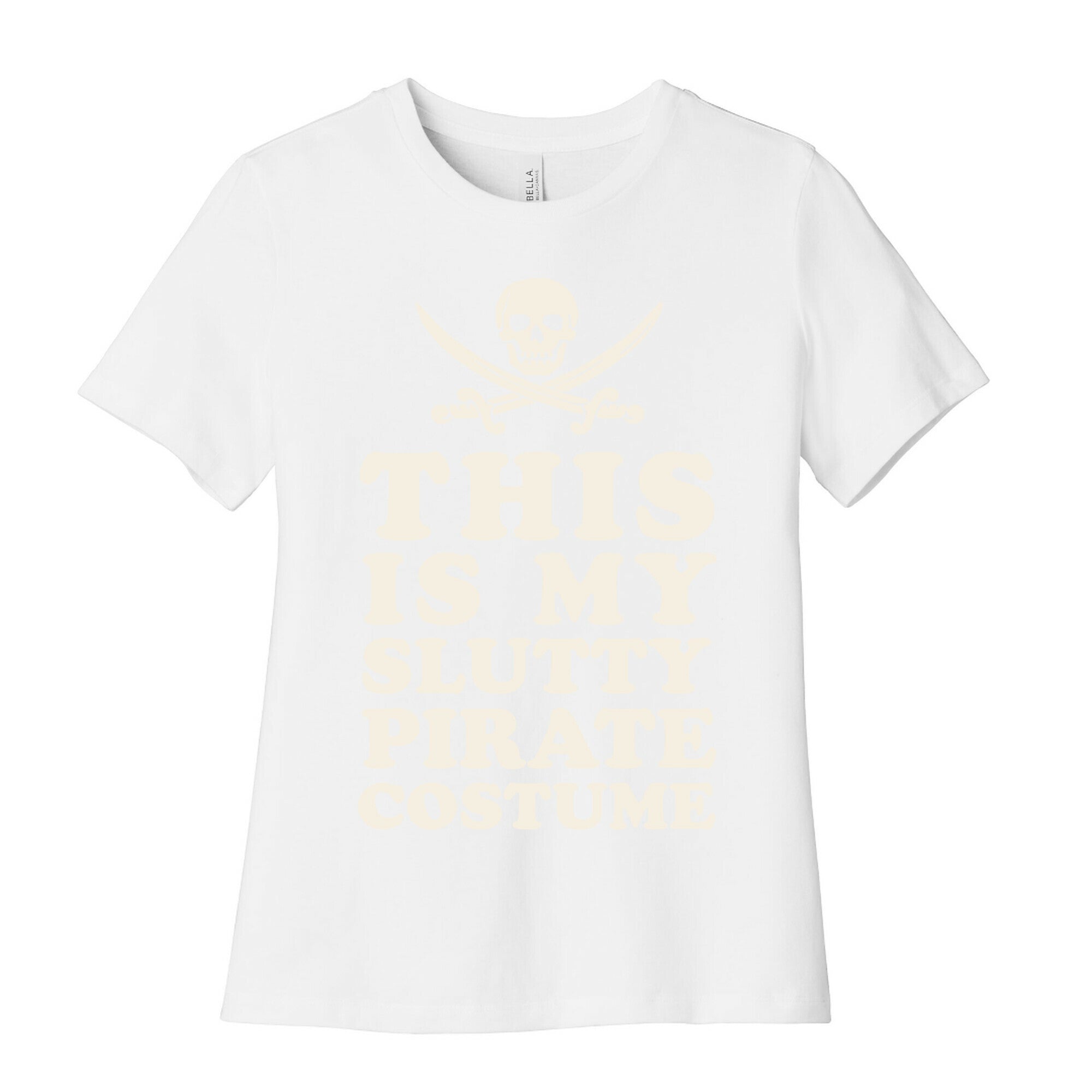 This is My Slutty Pirate Costume Women's Cotton Tee
