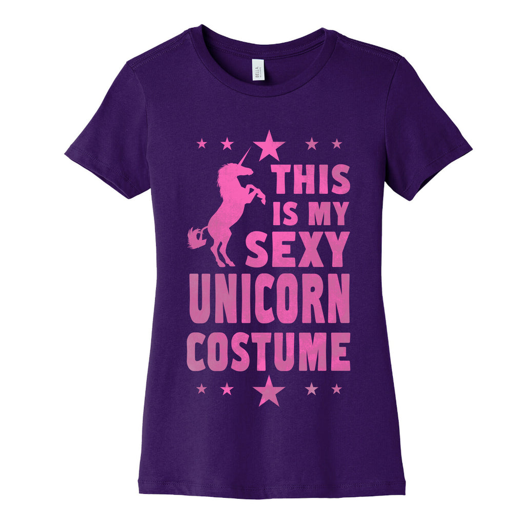 This is My Sexy Unicorn Costume! Women's Cotton Tee