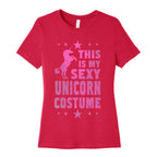 This is My Sexy Unicorn Costume! Women's Cotton Tee