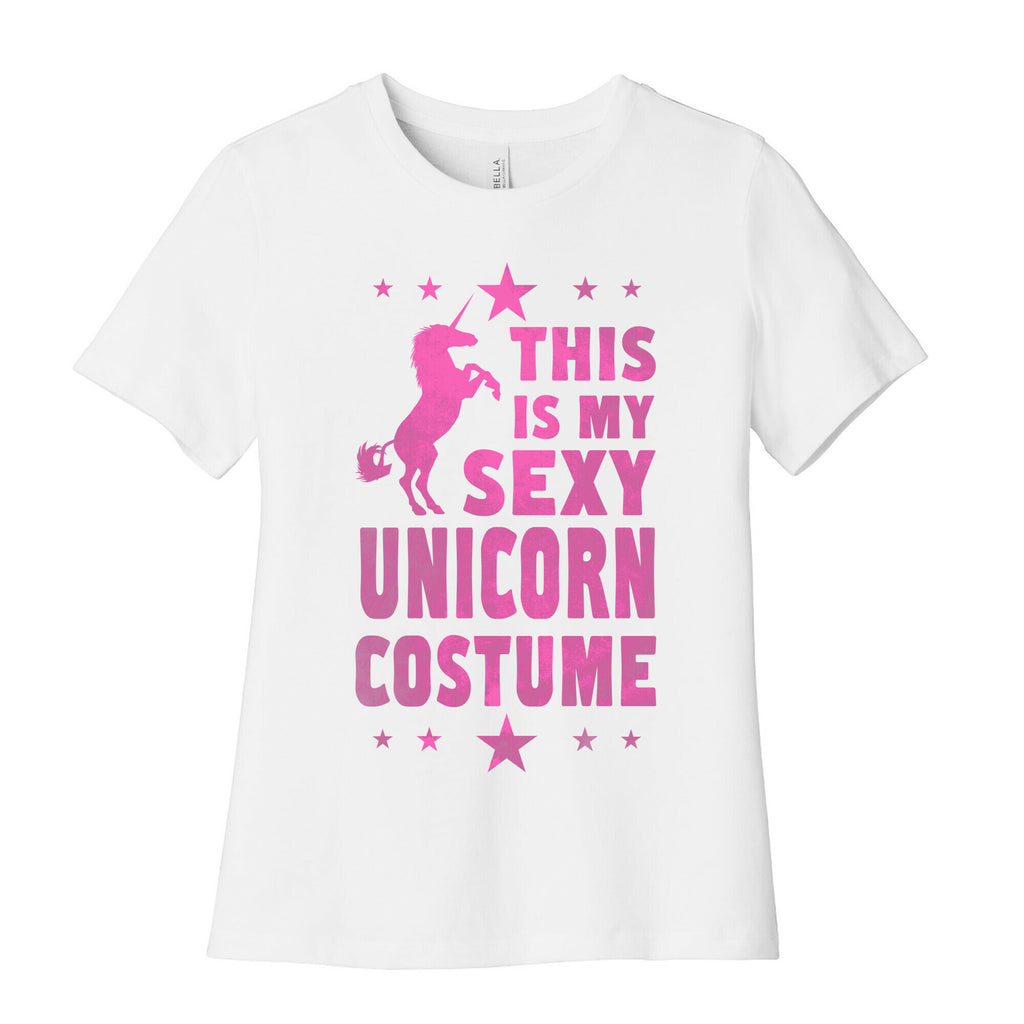 This is My Sexy Unicorn Costume! Women's Cotton Tee