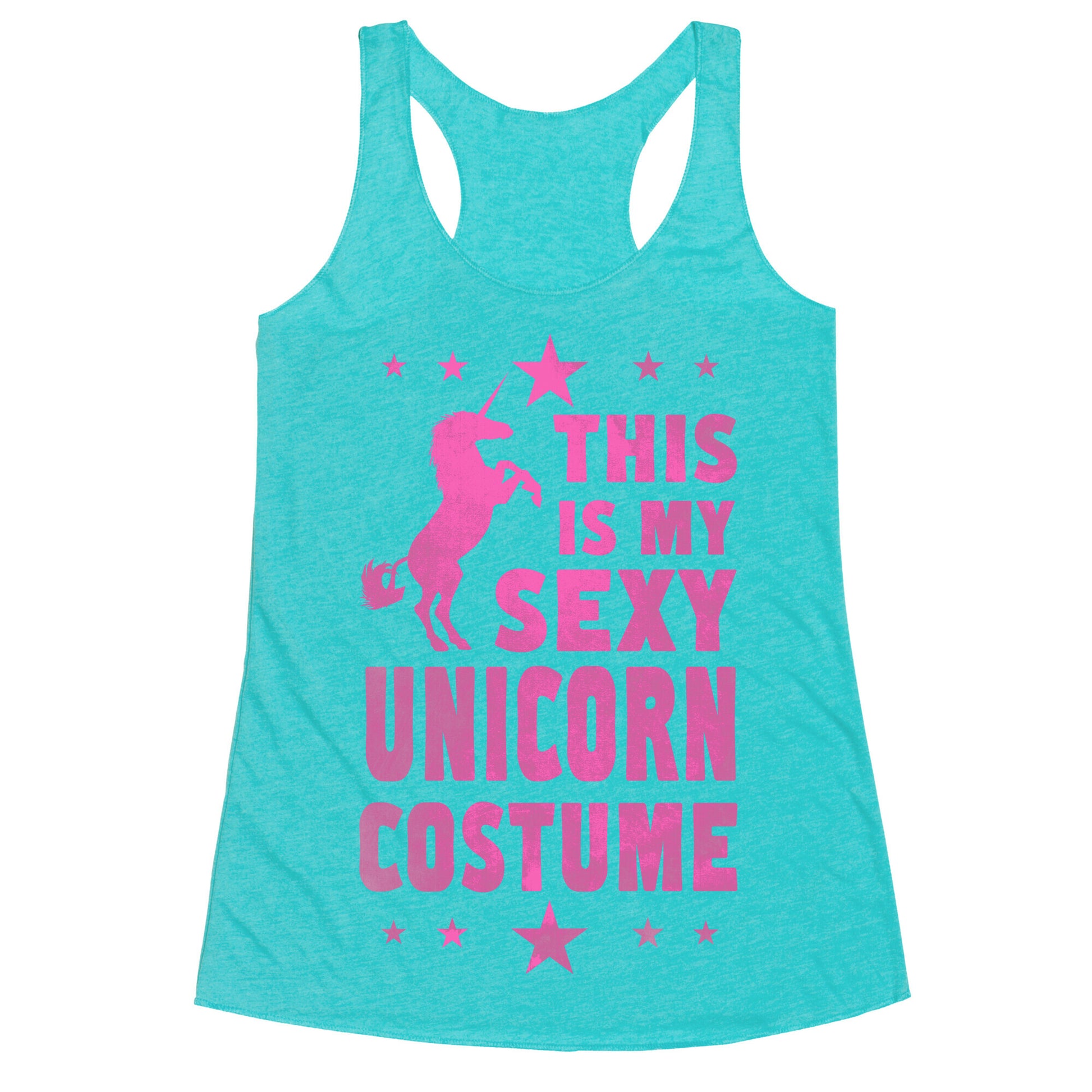 This is My Sexy Unicorn Costume! Racerback Tank