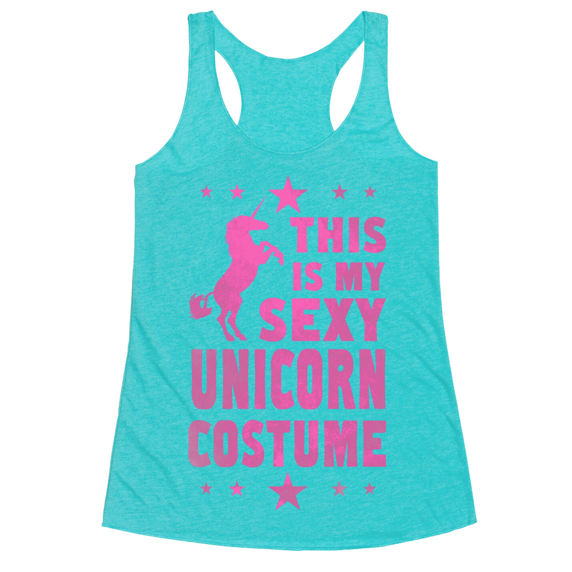 This is My Sexy Unicorn Costume! Racerback Tank