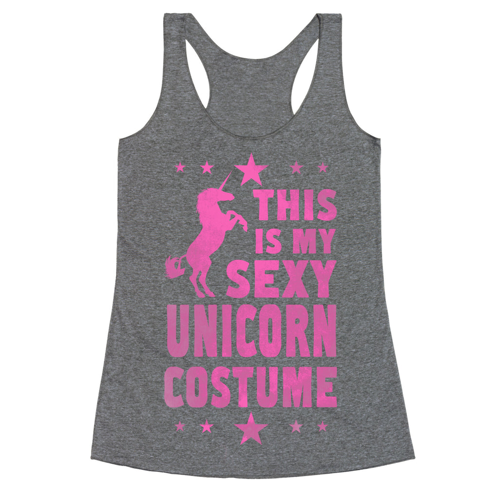 This is My Sexy Unicorn Costume! Racerback Tank
