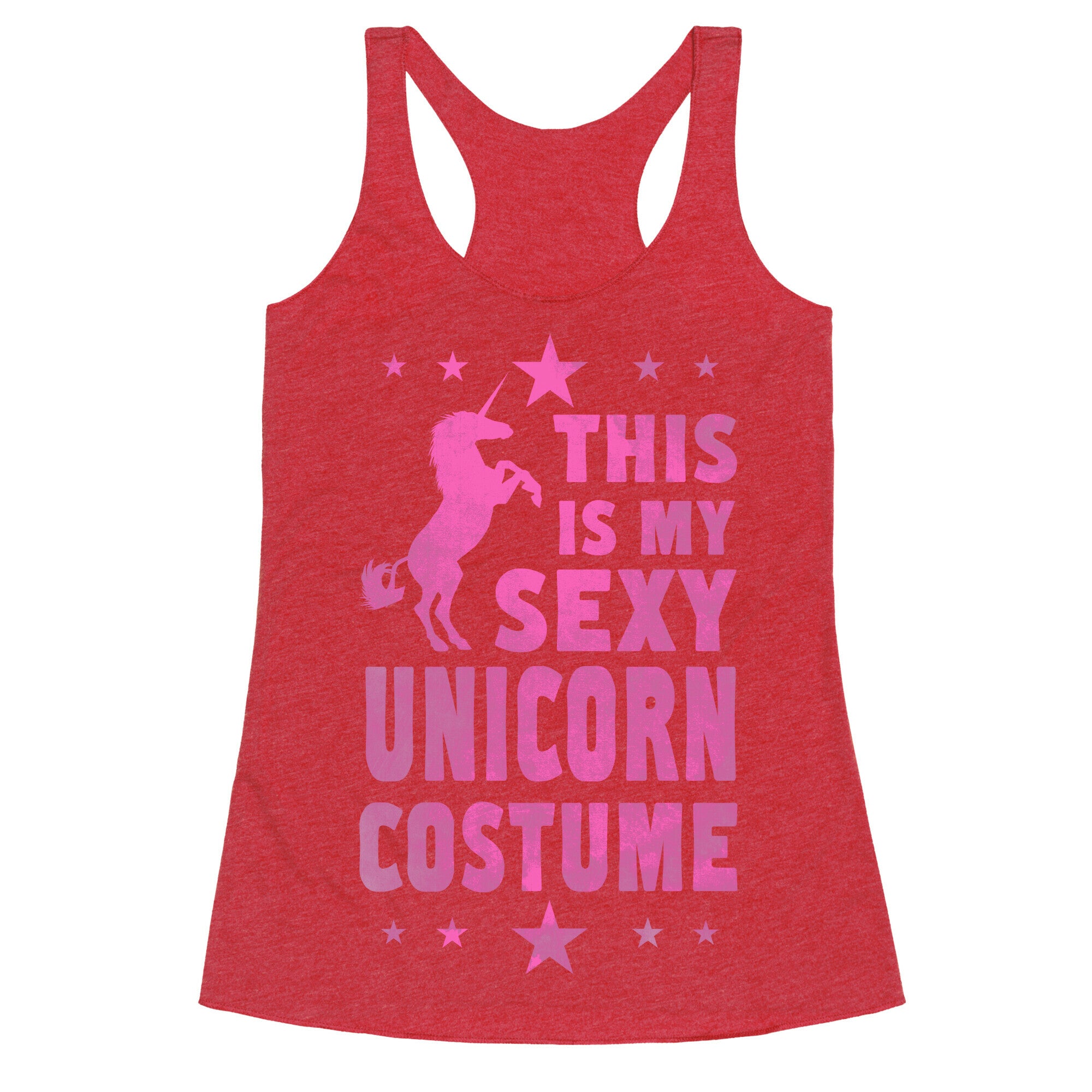 This is My Sexy Unicorn Costume! Racerback Tank