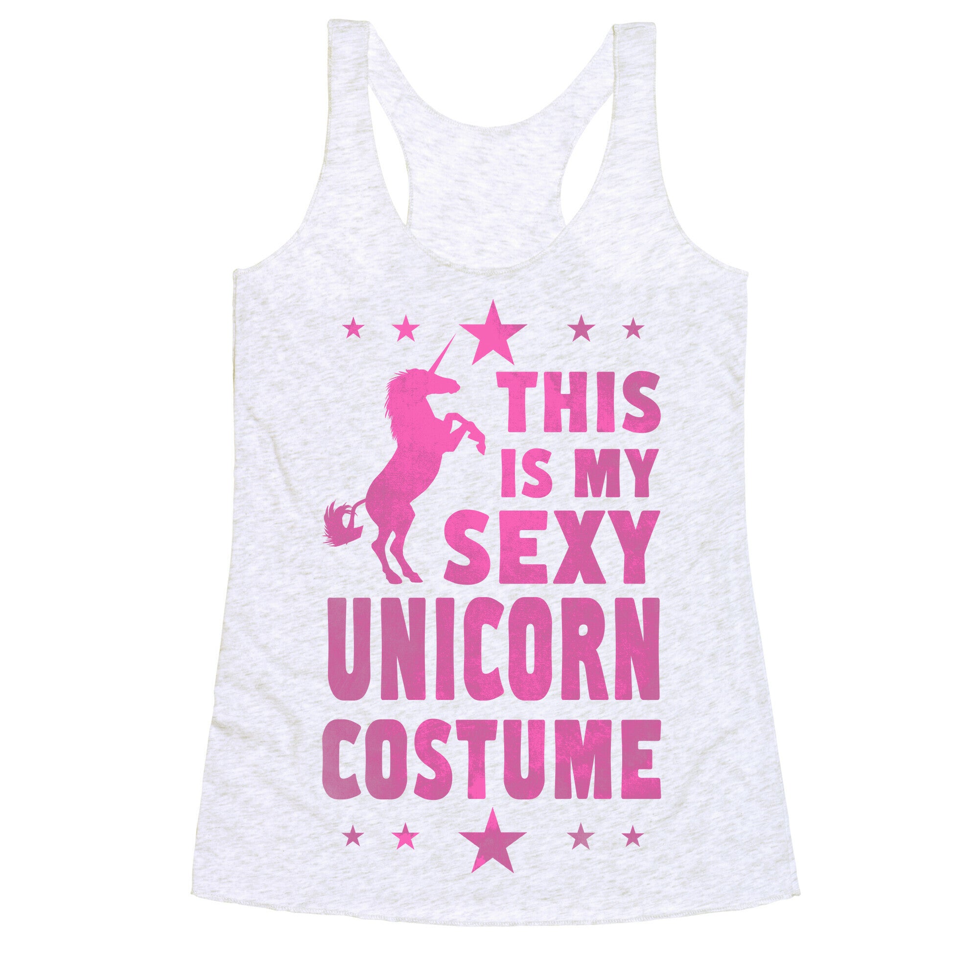 This is My Sexy Unicorn Costume! Racerback Tank