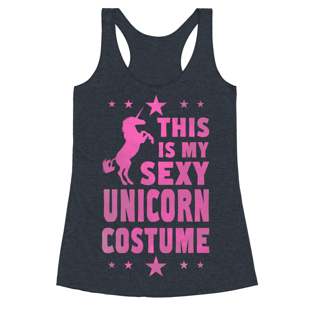 This is My Sexy Unicorn Costume! Racerback Tank
