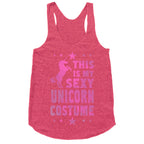 This is My Sexy Unicorn Costume! Racerback Tank
