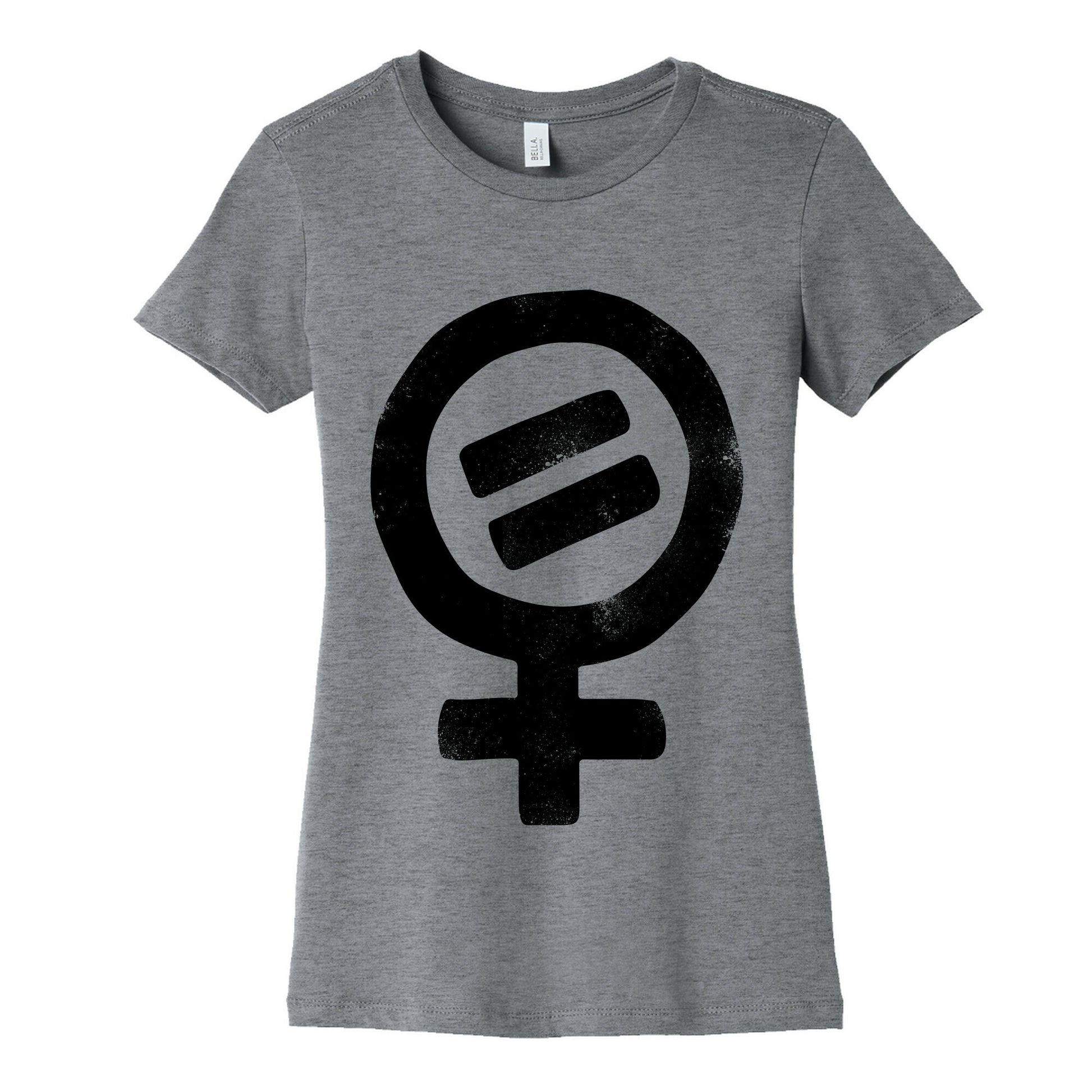 Vintage Women's Rights Logo Women's Cotton Tee