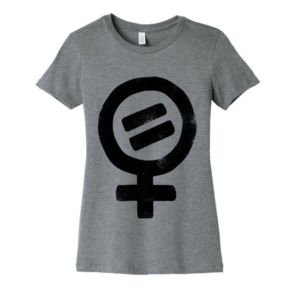 Vintage Women's Rights Logo Women's Cotton Tee