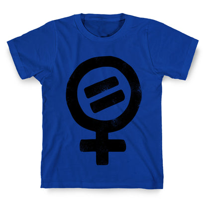 Vintage Women's Rights Logo T-Shirt