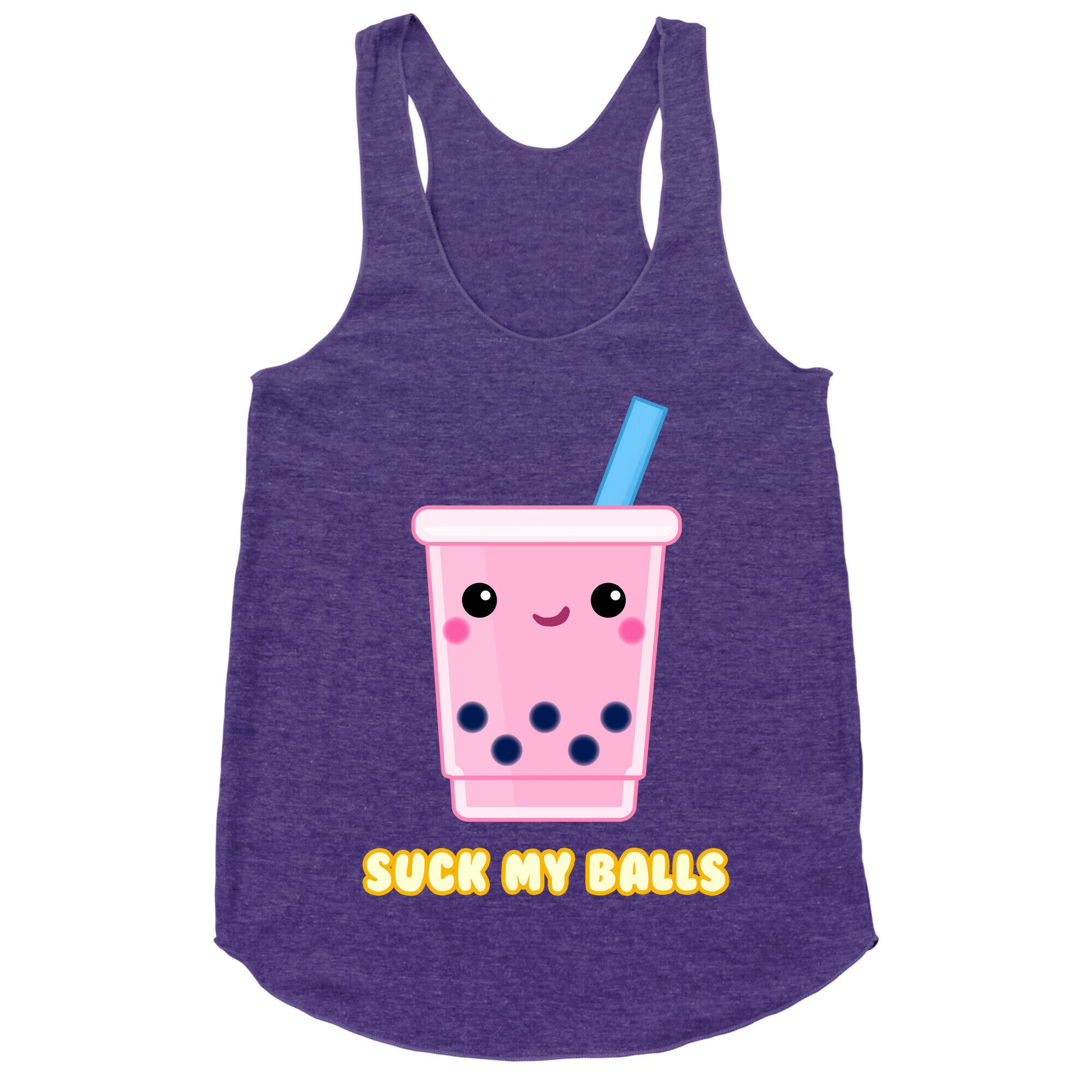 Suck My Balls Racerback Tank