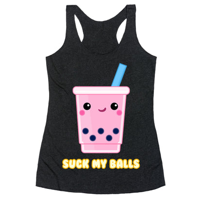 Suck My Balls Racerback Tank